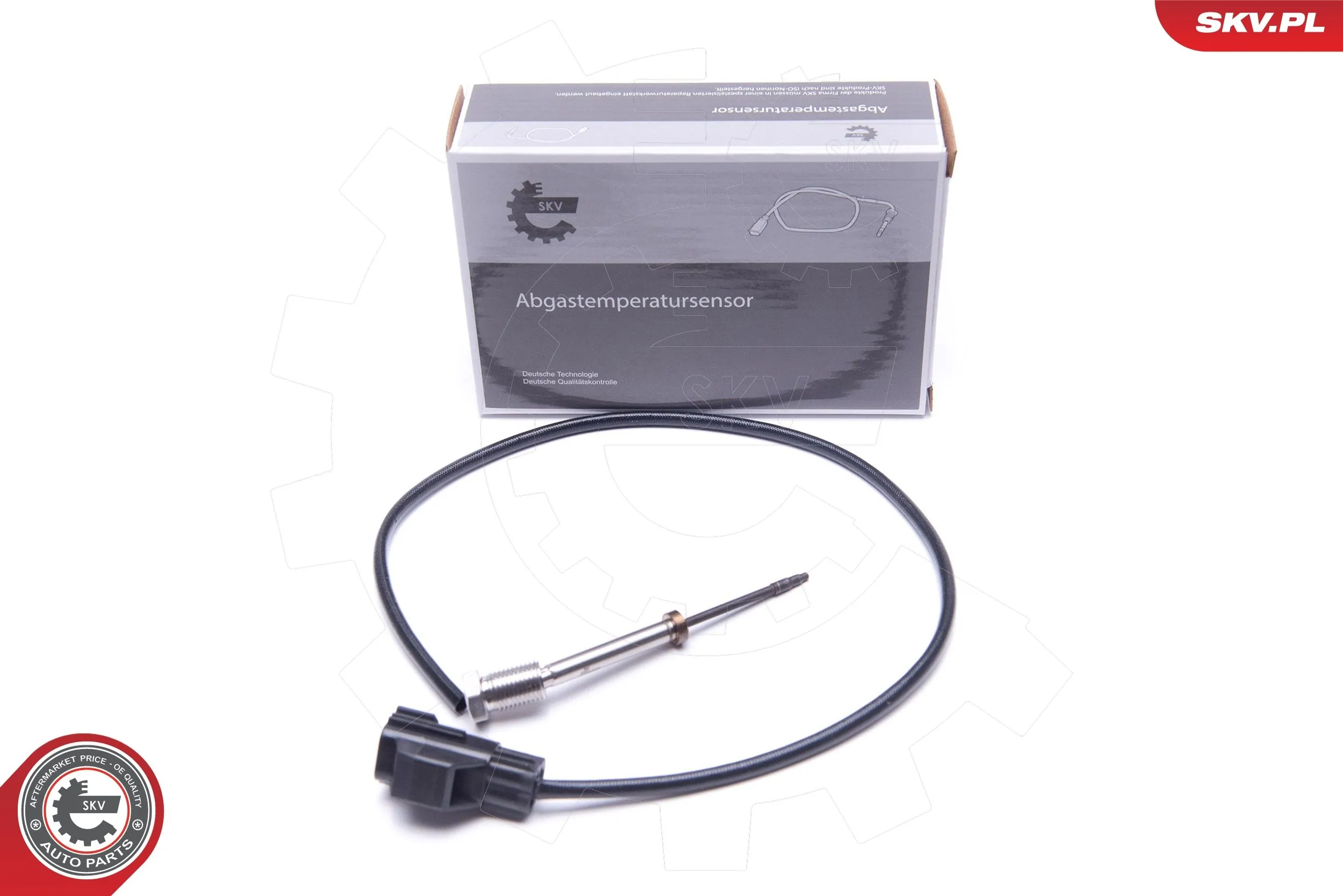 Sensor, exhaust gas temperature
